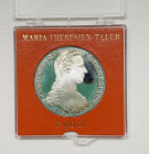 Austria - Maria Teresa (1740-1780) Tallero 1780 X - D/Busto di M. Teresa a d.; R/ Aquila bicipite coronata - Ag proof - In confezione

FDC

Note: ...