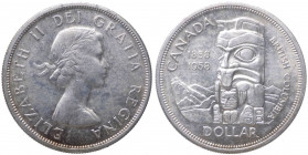 Canada - Elisabetta II (dal 1952) 1 Dollaro 1958 "British Columbia" - KM#55 - Ag

n.a.

Note: Worldwide shipping