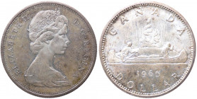 Canada - Elisabetta II (dal 1953) 1 Dollaro 1965 - Patina - KM# 64.1 - Ag

SPL+

Note: Worldwide shipping