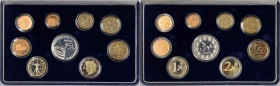 Repubblica Italiana - Monetazione in Euro (dal 2001) - serie 2004 - commemorativa del 50° anniversario dell'inizio delle trasmissioni televisive in It...