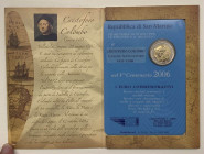 Repubblica di San Marino - Monetazione in Euro (dal 2001) 2 Euro commemorativo "Cristoforo Colombo" 2006 - In folder

FDC

Note: Worldwide shippin...
