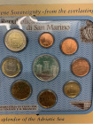 Repubblica di San Marino - Monetazione in Euro (dal 2001) Serie 2005 composta da 9 Valori comprensivo del 5 Euro in Ag - In Folder

FDC

Note: Wor...