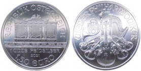 Austria - Monetazione in Euro (dal 2002) 1,50 Euro (1 Oncia) 2021 commemorativa del 25°annversario della fondazione della Vienna Philarmoniker - Ag pr...