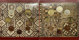 Cipro - Repubblica di Cipro (dal 1960) serie 2011 - celebrativa dei mosaici della Villa di Paphos dichiarati patrimonio mondiale dall' UNESCO - compos...