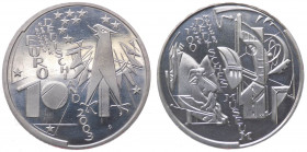 Germania - Monetazione in Euro (dal 2002) 10 Euro 2003 - KM#225 - Ag

qFDC

Note: Worldwide shipping