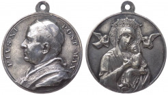 Medaglia votiva - La Beata Vergine con il Bambino - a nome di Pio XI (1922 -1939) - Ae argentato

n.a.

Note: Shipping only in Italy