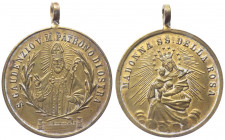 Medaglia votiva - a San Gaudenzio di Iostra e alla Madonna Santissima della Rosa - XIX secolo - Ae 

n.a.

Note: Shipping only in Italy
