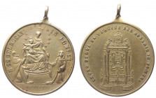 Medaglia votiva - alla Madonna del Rosario di Pompei - XIX secolo - opus Olivieri - Ae dorato

n.a.

Note: Shipping only in Italy