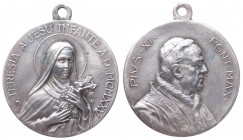 Medaglia votiva - Medaglia votiva - Santa Teresa del Bambino Gesù - a nome di Pio XI (1922 -1939) - 1925 - WM

n.a.

Note: Shipping only in Italy