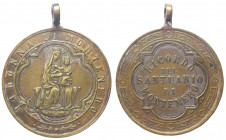 Medaglia votiva - Ricordo del Santuario di Montenero (LI) - XIX secolo - Ae 

n.a.

Note: Shipping only in Italy