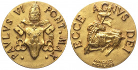 Medaglia votiva - a nome di Paolo VI (1963-1978) - 1967 - opus Senesi/Minguzzi - Ae dorato

n.a.

Note: Worldwide shipping