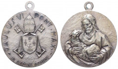 Medaglia votiva - a nome di Paolo VI (1963-1978) - opus Manfrini - Ae argentato

n.a.

Note: Worldwide shipping