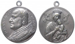 Medaglia votiva - La Beata Vergine con il Bambino - a nome di Giovanni XXIII (1958-1963) - Ae argentato

n.a.

Note: Worldwide shipping
