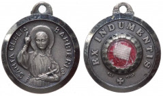 Medaglia votiva - reliquia di Clelia Barbieri, religiosa italiana, fondatrice della congregazione delle Suore Minime dell'Addolorata, proclamata santa...