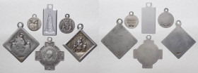 Gruppo di sei medagliette votive con la Vergine - Ag 800 punzonato

n.a.

Note: Worldwide shipping