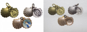 Gruppo di tre medagliette votive con la Vergine - materiali vari

n.a.

Note: Worldwide shipping