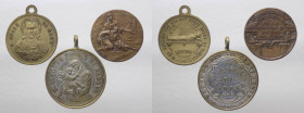 Gruppo di tre medagliette votive a vario soggetto - metalli vari 

n.a.

Note: Worldwide shipping