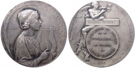Medaglia - premio per competizione musicale - 1936 - opus Rivet - Ae argentato

n.a.

Note: Shipping only in Italy