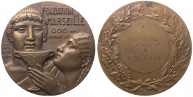 Medaglia - emessa dalla città di Marsiglia per la fondazione della città come colonia greca - XX secolo - opus Vezien/Duobois - Ae 

n.a.

Note: S...