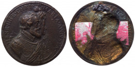 Placca - uniface, a nome di re Enrico IV di Francia (1594-1610) - Ae

BB

Note: Shipping only in Italy