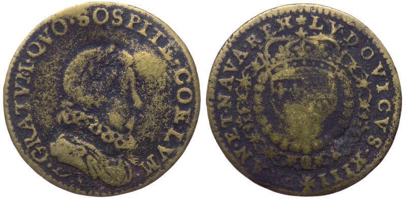 Francia - Luigi XIII (1610-1643) gettone - D/ GRATVM . QVO . SOSPITE . COELVM - ...
