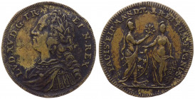 Francia - Luigi XV (1715-1774) - gettone di Norimberga, per la pace con la Spagna - F.cf 13224 - Cu

BB

Note: Shipping only in Italy