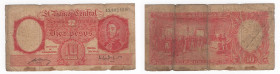 Argentina - Repubblica Argentina - 10 Pesos 1954-1963 "General Josè de San Martin"- N°13,692,159C - P270c - Pieghe / Macchie / Strappi

n.a.

Note...