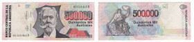 Argentina - Banca Centrale della Repubblica Argentina 500000 Australes 1991 - Serie 05.518.465 B- Pick#338

n.a.

Note: Worldwide shipping