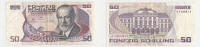 Austria - Banca Nazionale dell'Austria 50 Schilling 02.01.1986 - Serie A 148581 E - Pick#149

n.a.

Note: Worldwide shipping