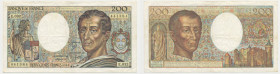 Francia - Banca della Francia 200 Franchi "Baron de Montesquieu" 1985 - Serie E.032 N°441384 - Pick#155

n.a.

Note: Worldwide shipping