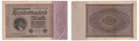 Germania - Repubblica di Weimar (1918-1933) - 100 Mila Mark 1 Febbraio 1923 - " Reichsbanknote - Kaufmann Georg Gisze" - P83a

n.a.

Note: Shippin...