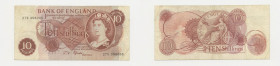Inghilterra - Banca dell'Inghilterra 10 Schillings "Elizabeth II - Britannia" 1966 - 1970 - Serie 27S N°358005 - Pick#373

n.a.

Note: Worldwide s...