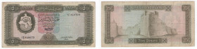 Libia - Banca Centrale della Libia - 5 Dinars 1972 "Arabian League" - N°848675 - P36b - Pieghe / Macchie / Strappi

n.a.

Note: Worldwide shipping...