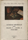 CALICO F. X. - TRIGO J. - Monedas espanolas desde Felipe V a Isabel II. 1700 - 1868. Barcelona, 1977. Pp. 511, ill. nel testo. ril. ed. sciupata, inte...