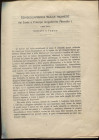 DELL’ERBA L. - Considerazioni sulle monete del Conte e Principe longobardo Atenolfo I 887 - 910 battute a Capua. Napoli, 1921. Insieme a Giliberti L. ...