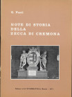 FENTI G. - Note di storia della zecca di Cremona. Brescia, 1971. Pp. 27, ill. nel testo. Ril. Ed. Buono stato.

n.a.

Note: Worldwide shipping