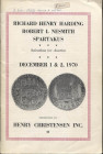 CHRISTENSEN H. - Madison, 1 - December, 1970. Coll. Richard Henry Harding, Robert I. Nesmith Sapatakus. Coins and medals. Pp. 60, nn. 1091, tavv. 18. ...