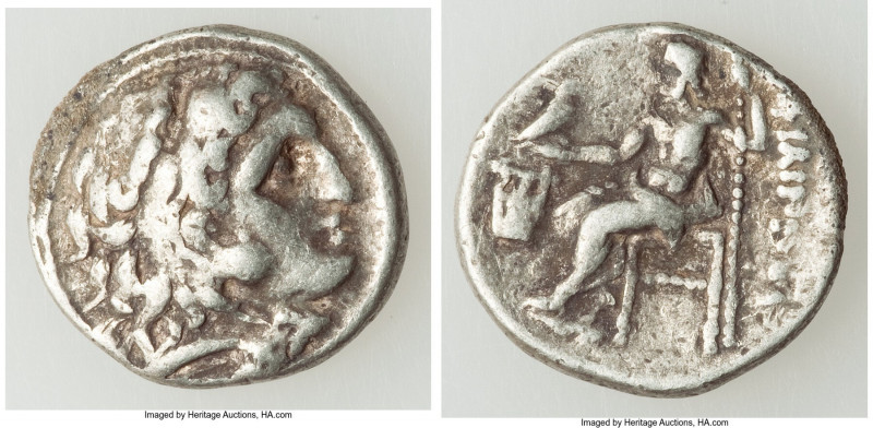 MACEDONIAN KINGDOM. Philip III Arrhidaeus (323-317 BC). AR drachm (18mm, 4.22 gm...