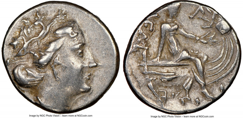 EUBOEA. Histiaea. Ca. 3rd-2nd centuries BC. AR tetrobol (14mm, 5h). NGC XF. Head...