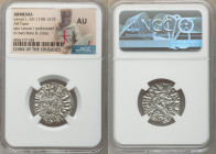 Cilician Armenia. Levon I Tram ND (1198-1219) AU NGC, 21mm. Levon I enthroned / Two lions and cross. 

HID09801242017

© 2020 Heritage Auctions | ...