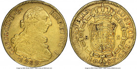 Charles III gold 8 Escudos 1783 P-SF XF40 NGC, Popayan mint, KM50.2.

HID09801242017

© 2020 Heritage Auctions | All Rights Reserved