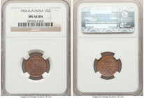 Danish Colony. Christian IX 1/2 Cent 1905-(h) MS64 Brown NGC, Copenhagen mint, KM74.

HID09801242017

© 2020 Heritage Auctions | All Rights Reserv...