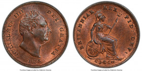 William IV 1/3 Farthing 1835 MS64 Red and Brown PCGS, KM721, S-3850.

HID09801242017

© 2020 Heritage Auctions | All Rights Reserved