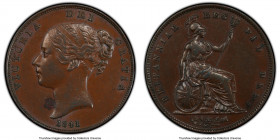Victoria Penny 1841 AU55 Brown PCGS, KM739, S-3948. No colon variety. 

HID09801242017

© 2020 Heritage Auctions | All Rights Reserved
