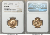 George V gold Sovereign 1925 MS66 S NGC, KM820, S-3996. Cartwheel luster with great eye appeal. AGW 0.2355 oz. 

HID09801242017

© 2020 Heritage A...