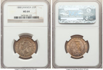 British Colony. Victoria 1/2 Penny 1888 MS64 NGC, Royal mint, KM16.

HID09801242017

© 2020 Heritage Auctions | All Rights Reserved