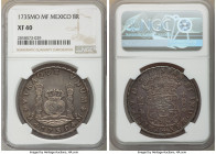 Philip V 8 Reales 1735 Mo-MF XF40 NGC, Mexico City mint, KM103. Evenly toned a graphite shade. 

HID09801242017

© 2020 Heritage Auctions | All Ri...