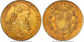 Charles IV gold 8 Escudos 1807 Mo-TH AU50 NGC, Mexico City mint, KM159. Merlot toned. AGW 0.7615 oz. 

HID09801242017

© 2020 Heritage Auctions | ...
