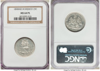 Republic 25 Centavos 1890 Mo-M MS64 Prooflike NGC, Mexico City mint, KM406.7.

HID09801242017

© 2020 Heritage Auctions | All Rights Reserved