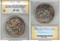 Holland. Provincial Lion Dalder 1683 XF45 ANACS, KM17, Dav-4858. Teal, orange, peach and gold toned. 

HID09801242017

© 2020 Heritage Auctions | ...